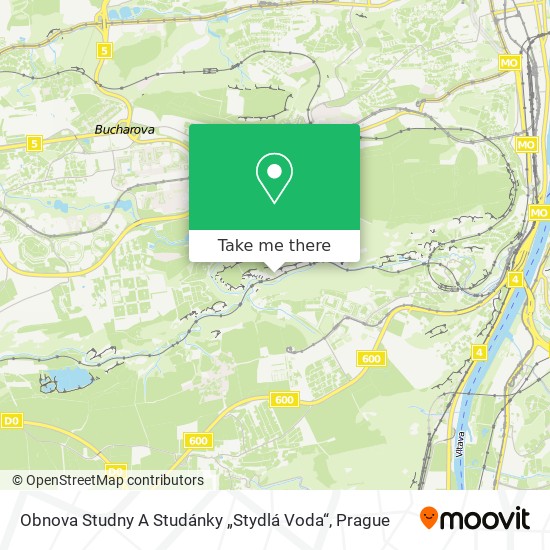 Obnova Studny A Studánky „Stydlá Voda“ map