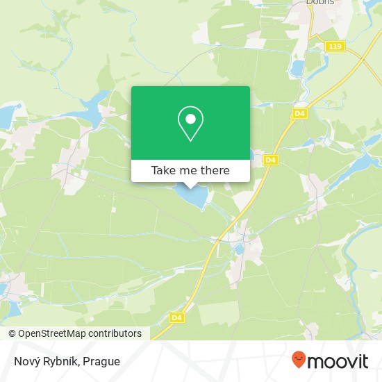 Nový Rybník map