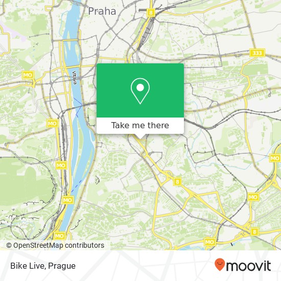 Bike Live map