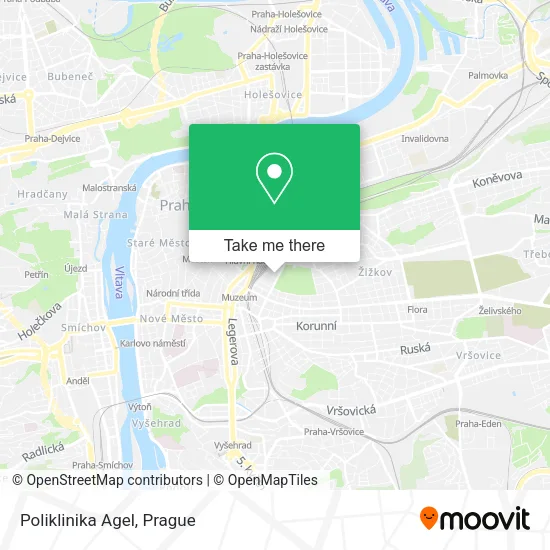 Карта Poliklinika Agel