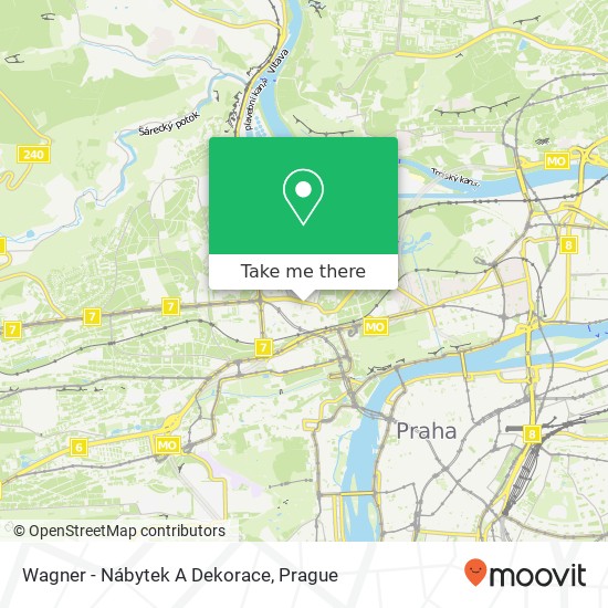 Wagner - Nábytek A Dekorace map