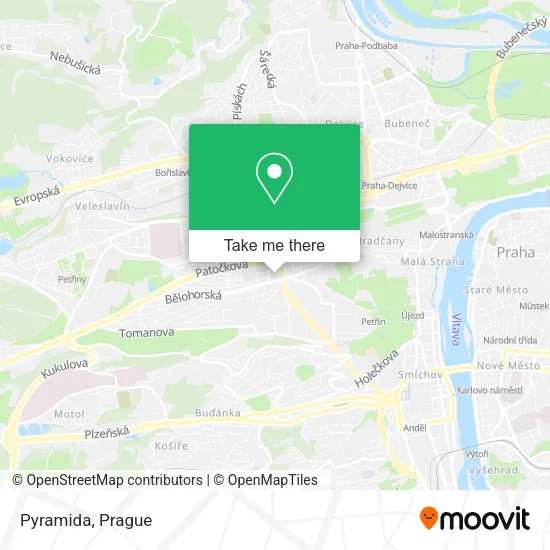 Pyramida map