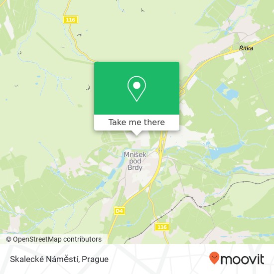 Skalecké Náměstí map