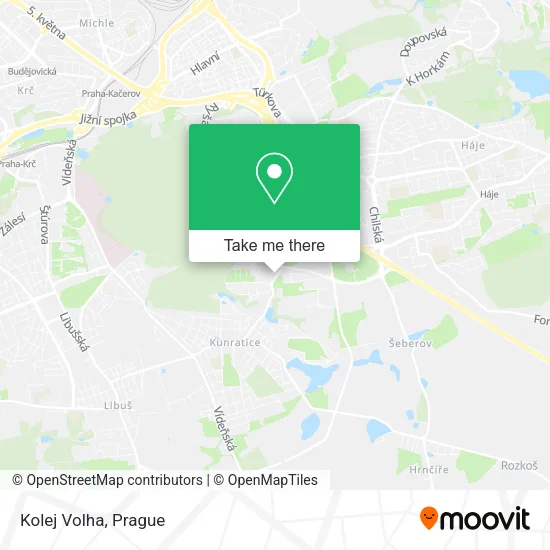 Карта Kolej Volha