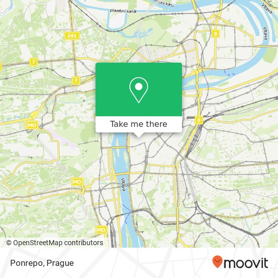 Ponrepo map