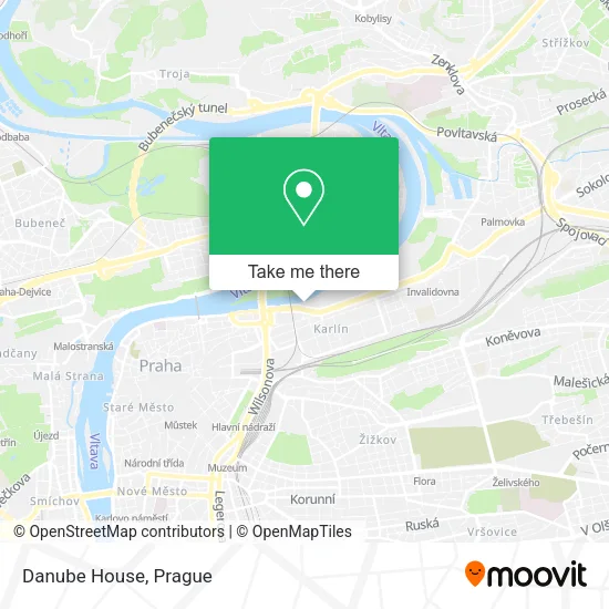Карта Danube House