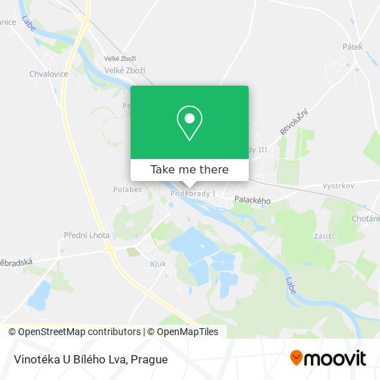 Vinotéka U Bílého Lva map