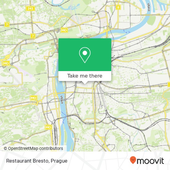 Restaurant Bresto map