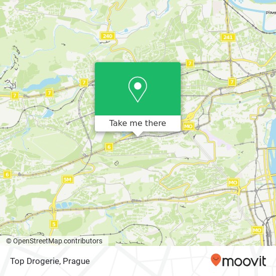 Top Drogerie map