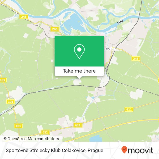 Sportovně Střelecký Klub Čelákovice map