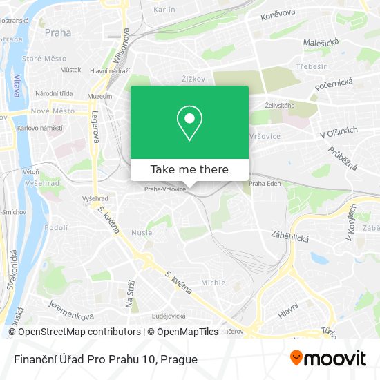 Finanční Úřad Pro Prahu 10 map