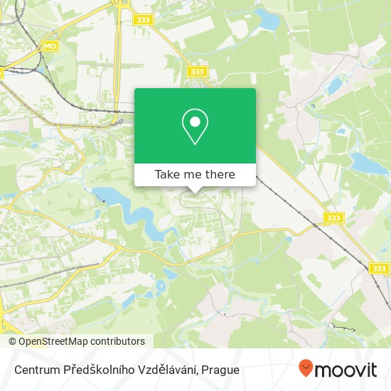 Centrum Předškolního Vzdělávání map