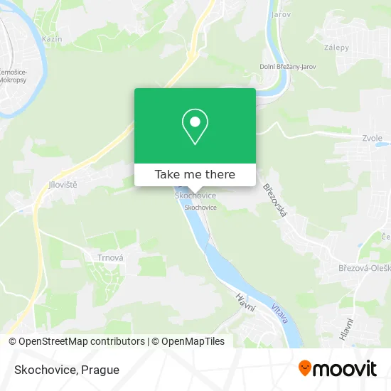 Карта Skochovice