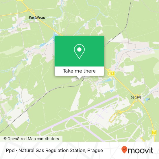 Ppd - Natural Gas Regulation Station map