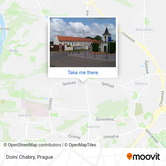 Карта Dolní Chabry