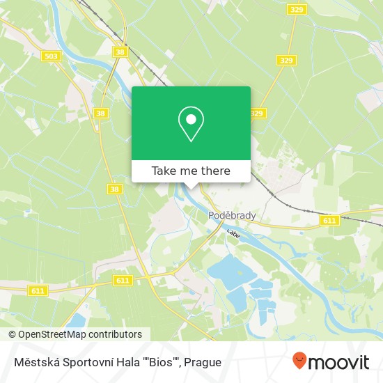 Městská Sportovní Hala ""Bios"" map