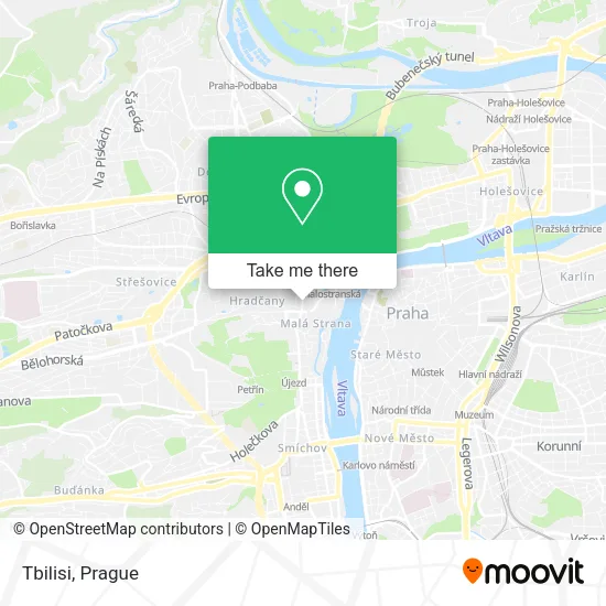 Карта Tbilisi