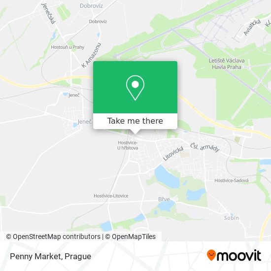 Penny Market map