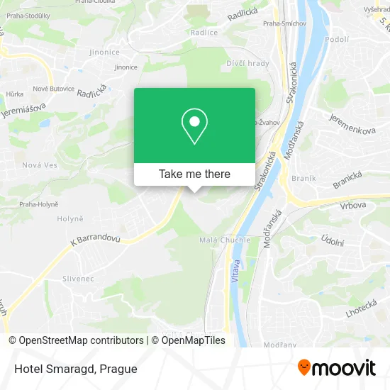 Карта Hotel Smaragd