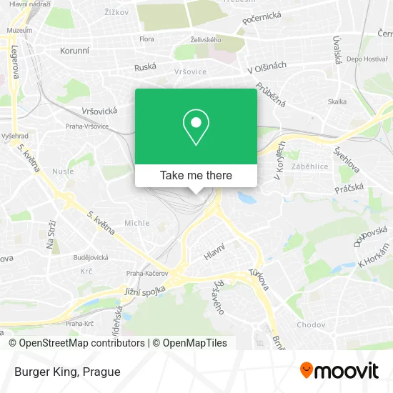 Карта Burger King
