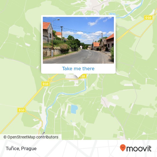 Tuřice map