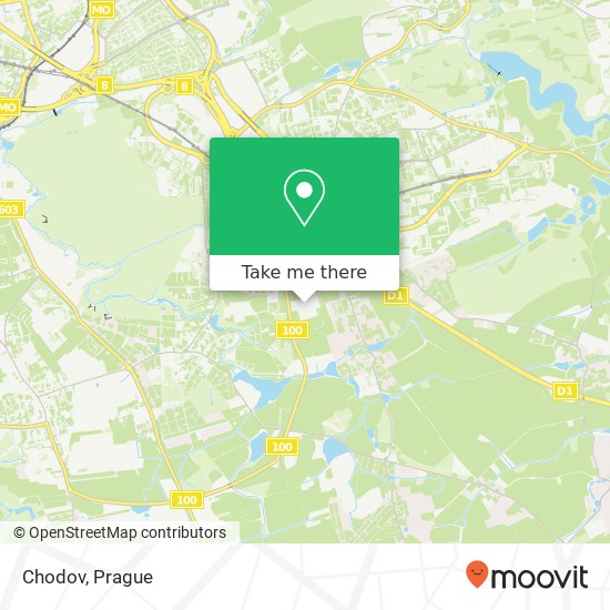 Chodov map