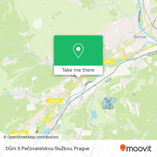 Dům S Pečovatelskou Službou map