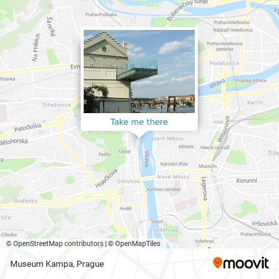 Museum Kampa map