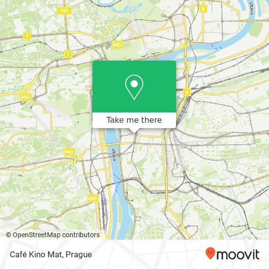 Café Kino Mat map