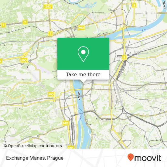 Exchange Manes map