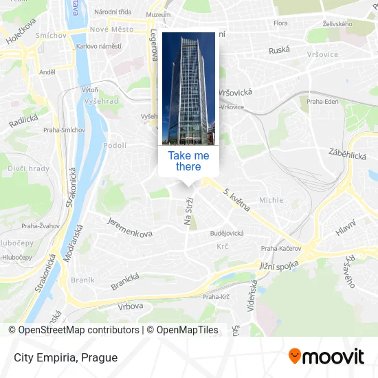 City Empiria map