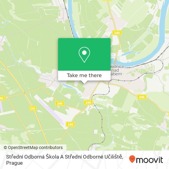 Střední Odborná Škola A Střední Odborné Učiliště map