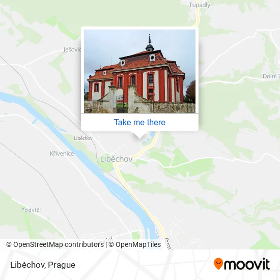 Карта Liběchov