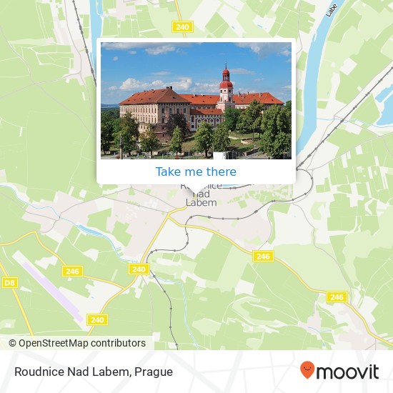 Roudnice Nad Labem map