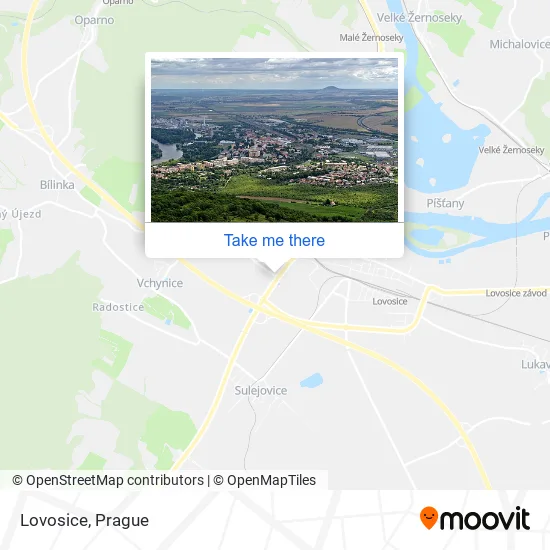 Карта Lovosice