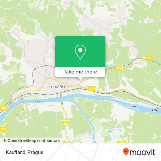 Kaufland map