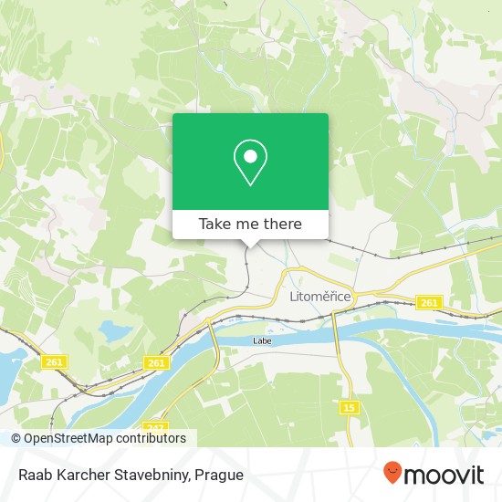 Raab Karcher Stavebniny map