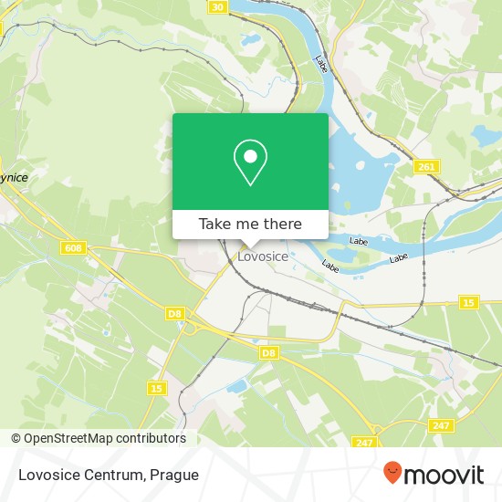 Lovosice Centrum map