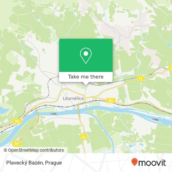 Карта Plavecký Bazén