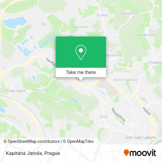 Карта Kapitána Jaroše