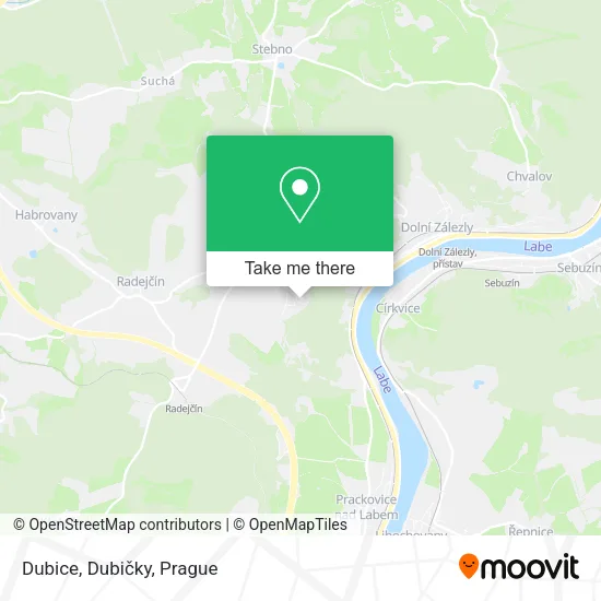 Карта Dubice, Dubičky