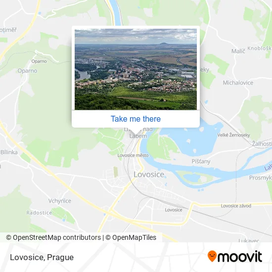 Карта Lovosice