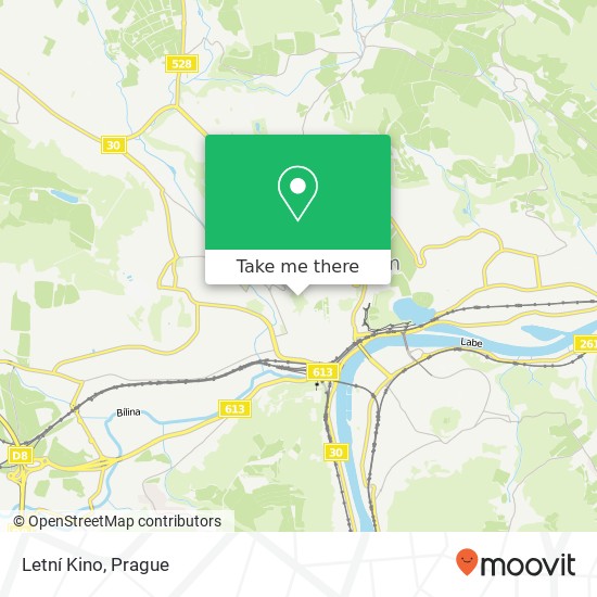 Letní Kino map