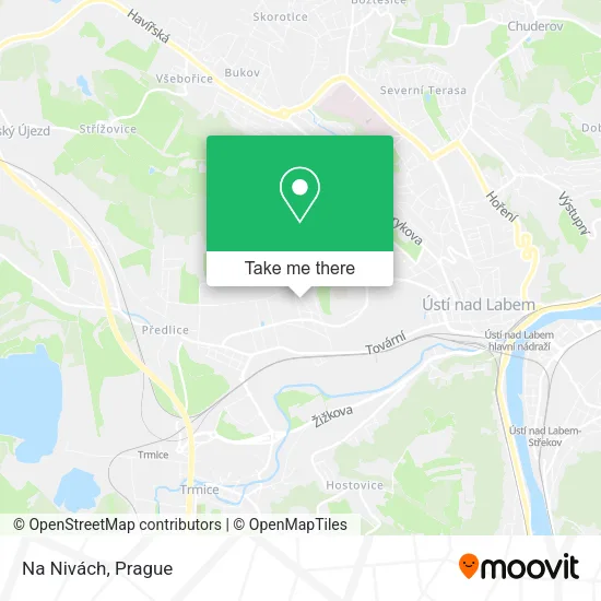 Карта Na Nivách