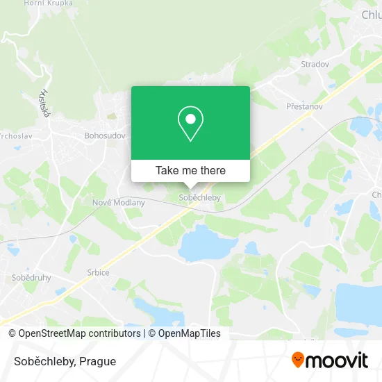 Карта Soběchleby