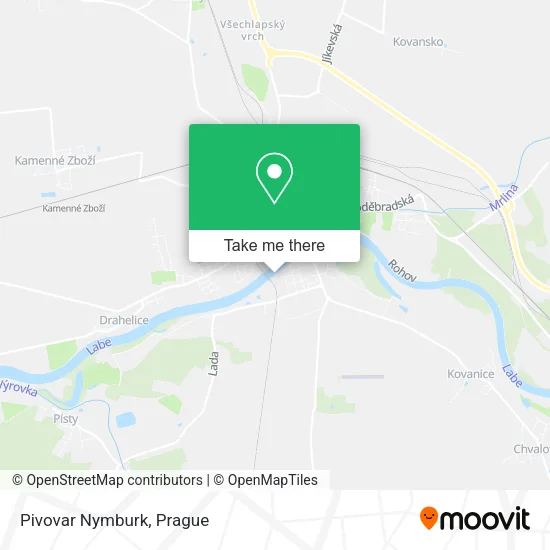 Карта Pivovar Nymburk