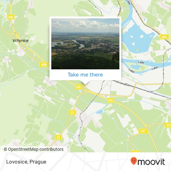 Lovosice map