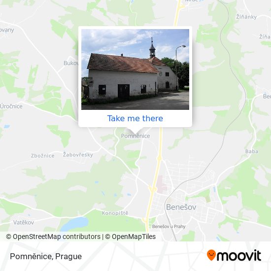 Pomněnice map