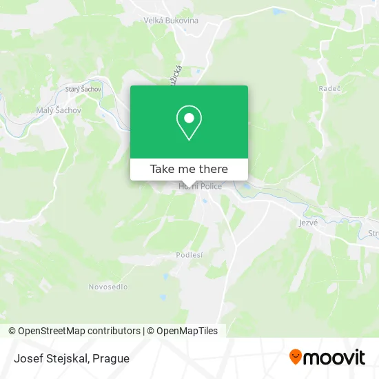 Карта Josef Stejskal