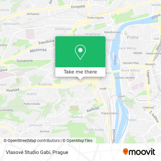 Vlasové Studio Gabi map